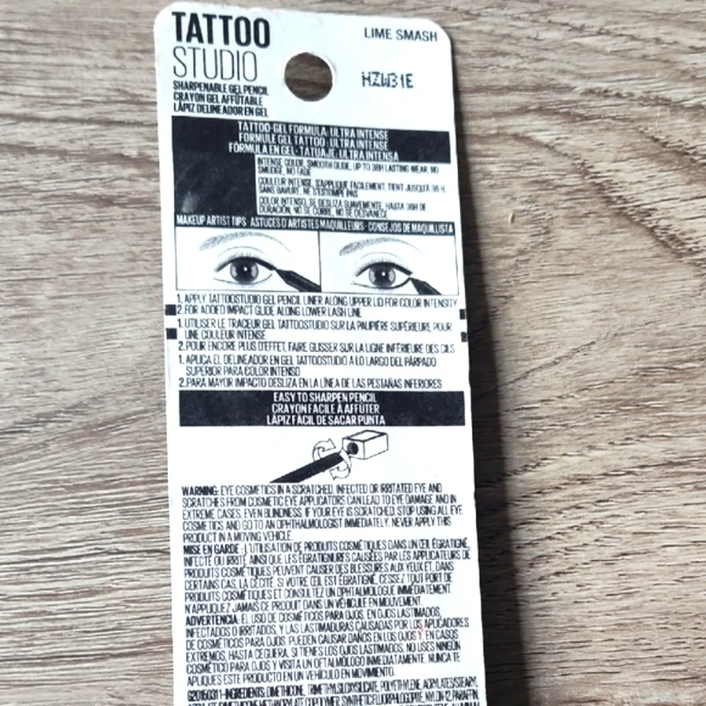 4/$12🌀🆕Maybelline Lime Smash Tattoo Studio Liner Nwt